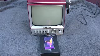 1964 Sony 9304U TV Repair and Thermal Master Camera Review [upl. by Orelle]