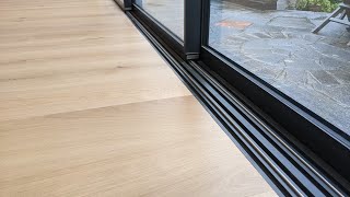 Featuring Transitions  Wood Floor Joining to Bifold Doors  Fin Wood Ltd  Crafted for Life [upl. by Razec]