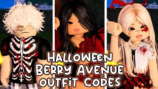 Berry Avenue Halloween Outfit Codes [upl. by Repsag]