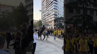 Spanische Polizei vs BVB Fan [upl. by Onifled]