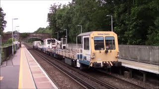 Balfour Beatty DR98219 GP TRAMM at Pluckley 27721 [upl. by Ademordna]