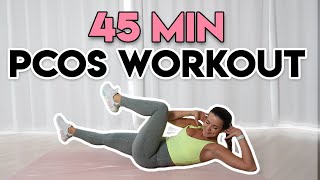 45Minute PCOS Workout Compilation Embrace the Journey to Health [upl. by Slorac]