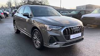 Approved Used  Audi Q3 S line 35 TFSI 150 PS S tronic 15 5dr  Crewe Audi [upl. by Esilana180]