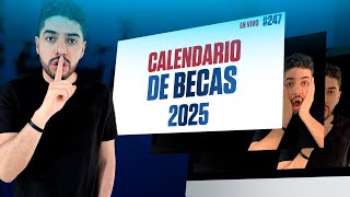 Organizando el calendario de becas 2025 Omar Llerena [upl. by Ylagam613]