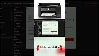 Reset Epson L4150Epson L4160  with free program [upl. by Ashlan]