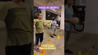 Fitness amp Yoga motivation football fitkids kidsfitnessclass fun dance love fun [upl. by Atinauq]