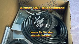 UNBOXED Garmin Airmar DST810 Smart Nema Thruhull Transducer Distance Speed Temperature [upl. by Esaj]