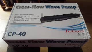 Unbox of jebao  jecod cp40 crossflow [upl. by Gertruda]