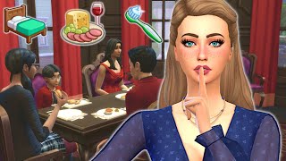 Can my sim live in someone else’s’ house  Sims 4 homeless challenge [upl. by Piderit]