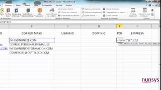 Tutorial Excel  Funciones de Texto 2 [upl. by Drehcir]