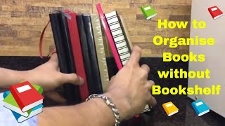 How to organise books without bookshelf  THE RD CHANNEL [upl. by Krueger]