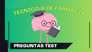 🟢 TEST 5 TECNICO de FARMACIA 💊🥼 Preguntas de EXAMENES OFICIALES ✔ [upl. by Schwing]