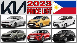 Kia Price List In The Philippines 2023 [upl. by Araes527]