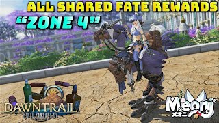 FFXIV Dawntrail Shared Fate Rewards  Zone 4  Contains Zone Spoilers [upl. by Lleinnad135]