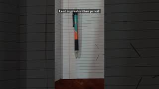 Lead is grater than pencilshortsyoutubeshortsVaidik Shrivastava art [upl. by Ehctav]