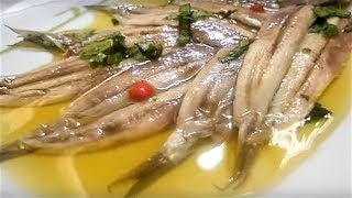 Marinated Anchovies Italian Food Typical Acciughe Marinate italian food italianfood [upl. by Jeremy]