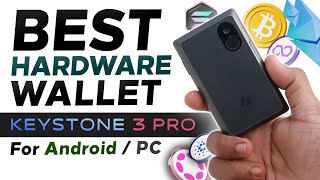 Keystone 3 Pro  New Crypto Hardware Wallet with unique security  Mobile and Pc  Multi Seed Phrase [upl. by Matti]