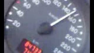 Renault Clio 2 14 8V max speed [upl. by Kironde369]