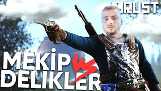 MEKİP VS G0T DELİKLERİ  CyberRulzTv YAYINDA RUST OYNUYOR  BÖLÜM 1 [upl. by Enilatan]