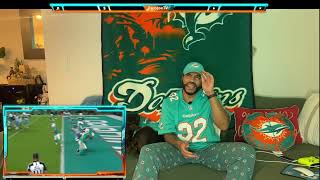 Dolphins Vs Titans Fan Reaction [upl. by Sllew184]