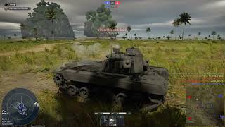 Double heli kill with M48A2 C WarThunder [upl. by Jari]