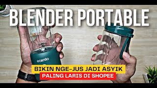 Unboxing Blender Portable Yang Paling Laris Di Shopee  Portable Juicer  Ecentio [upl. by Guthrie]