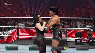 06 RAW WWE 2K24 UNIVERSE  Rhea Ripley vs Carmella vs Nikki Cross vs Sonya Deville Fatal 4Way [upl. by Lucinda819]