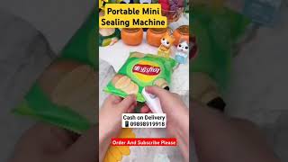 Portable Mini Sealing machine rechargeable sealingmachine mini gujaratonlinemarket rechargeable [upl. by Jose647]