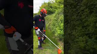 STIHL Battery Run Times stihl stihlpower batterytools batterycapacity trimmer technology [upl. by Tamas]