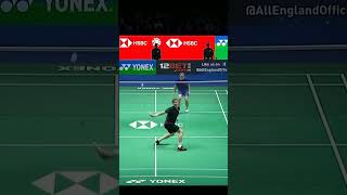 Trickshot in badmintonIndoor sportsShorts [upl. by Natale]