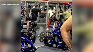 Texas man tased by police at gym after alleged assault of another gym member [upl. by Calvin38]