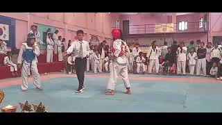 taekwondo  taekwondo sparring nepal taekwondo girls fight [upl. by Jordan]