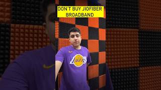 DON’T BUT JIOFIBER BROADBAND AT ALL  THIS IS A Scam  jio [upl. by Stevana]