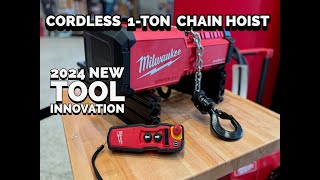 Milwaukee M18 1 Ton Chain Hoist [upl. by Oiznun]