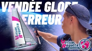 VENDEE GLOBE 2024 Jour 6 Virtual Regatta offshore  Les premieres erreurs [upl. by Goodkin]