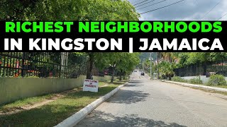 RICHEST NEIGHBORHOODS IN JAMAICA  MILLSBOROUGH AVEKINGSTON EP4quotTouring Jamaica Land We Lovequot [upl. by Ia21]