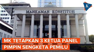 3 Panel Sengketa Pemilu Dipimpin Hakim Suhartoyo Saldi Isra dan Arif Hidayat [upl. by Molohs928]