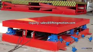 Four Screw Jack Lift System Platform H Configuration Application Video [upl. by Jair322]