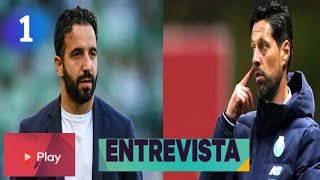 Supertaça Entrevista a Rúben Amorim e Vítor Bruno [upl. by Aig]