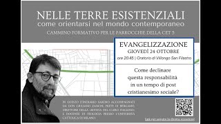 NELLE TERRE ESISTENZIALI EVANGELIZZAZIONE Giovedi 24 Ottobre 2024 ore 2045 [upl. by Laux363]