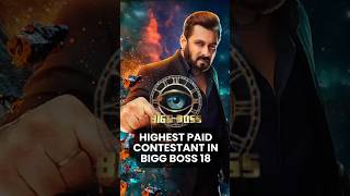 Bigg Boss 18 Contestant SALARY SHOCKER [upl. by Serdna]