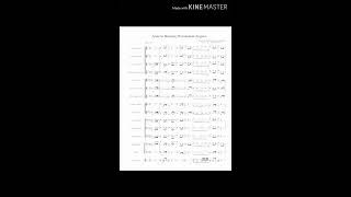 Full Score Music sheet  Tentera Benteng Pertahanan Negara [upl. by Ocire595]