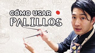 Cómo usar los palillos  cultura japonesa [upl. by Erelia]