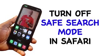 How to Turn Off Safe Search Mode on Safari [upl. by Ailemac]