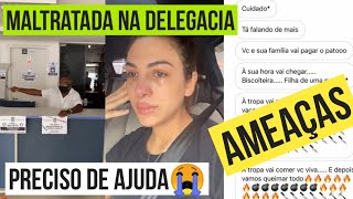 Pétala Barreiros vai parar na delegacia e é maltratada 😱😭 [upl. by Anneyehc]