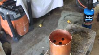 Dephlegmator Fabrication video 3 for making Copper Moonshine Stills [upl. by Iosep]