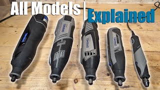 All Dremel Rotary Tool Models Explained Buyers Guide [upl. by Sukramed]