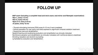 Teaching Rounds Early Glottic Cancer [upl. by Laveen342]