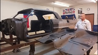 How to Install a complete floor pan  1964 Impala SS restoration Part 7 DIY Auto Restoration [upl. by Suoivatra100]