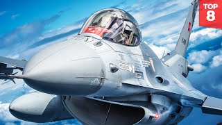 Top 8 Best Fighter Jets in the US Military RANKED 2023 [upl. by Enelie]